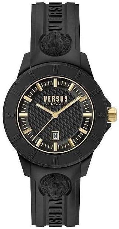 versace versus watch black|versus versace watch men.